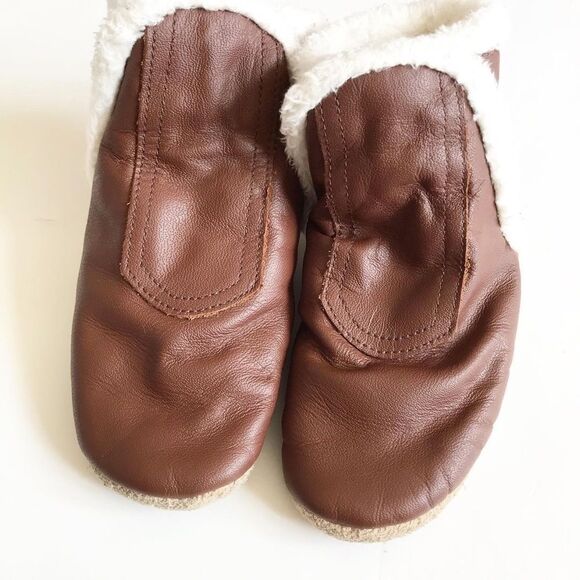 Lil Jo’s brown soft sole booties EUC size 4.5 - Picture 4 of 7